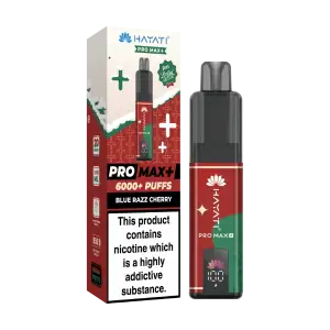 Hayati Pro Max Plus 6000 Christmas Edition - Blue Razz Cherry
